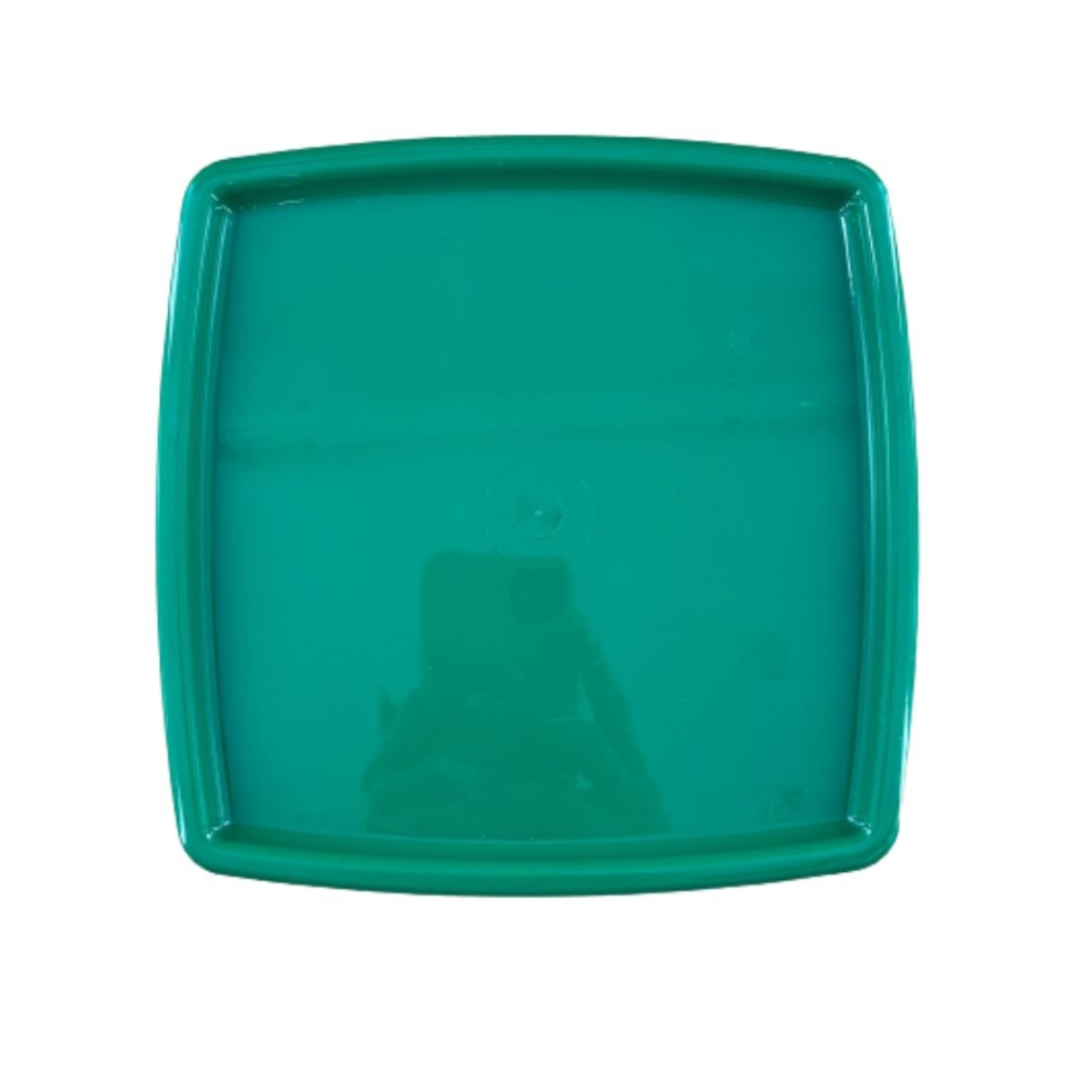 Bandeja Quadrada 18X18CM - Verde - UND