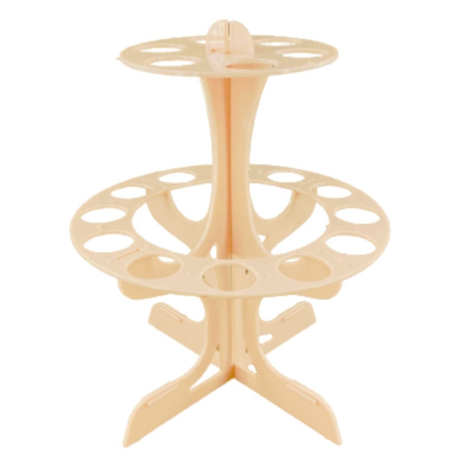 Porta Tubos Redondo - Nude