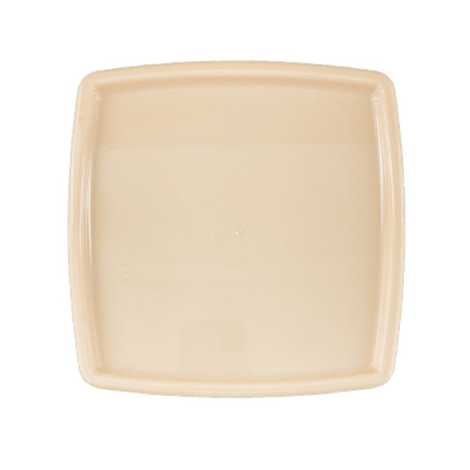 Bandeja Quadrada 18X18CM - Nude- UND