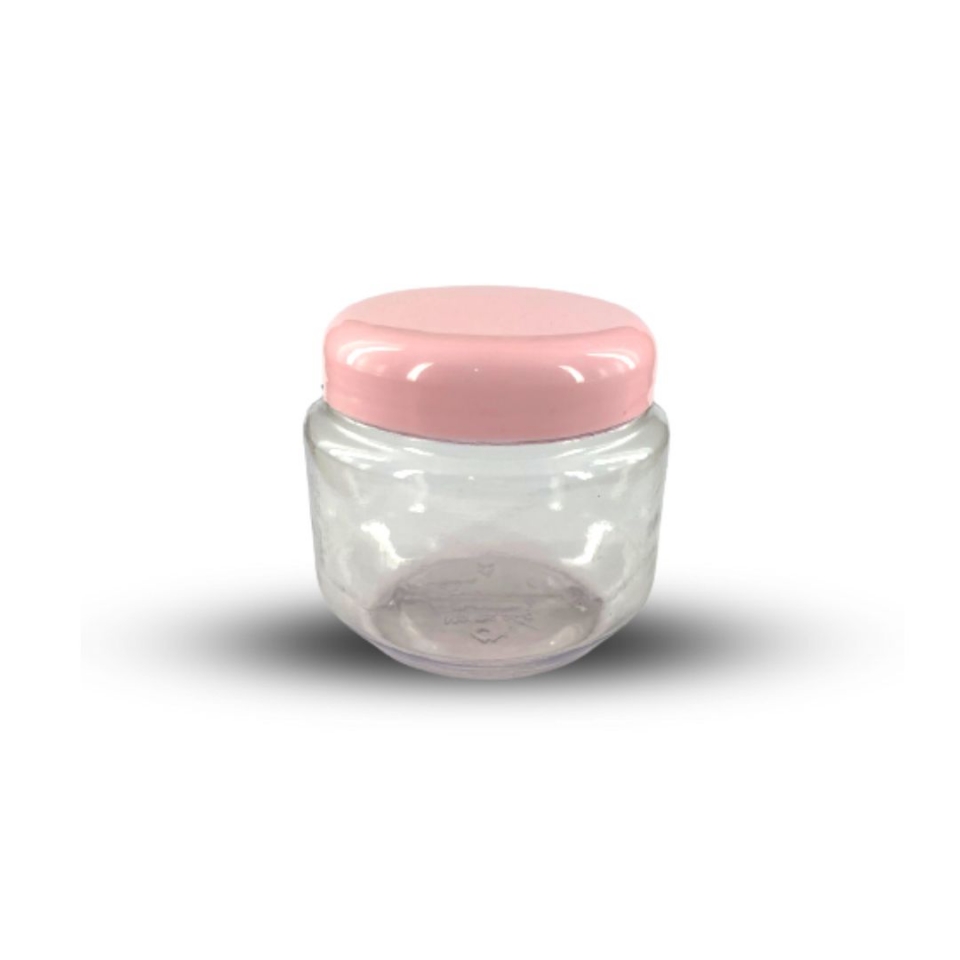Pote Papinha 120ML - Tampa Rosa Bebê