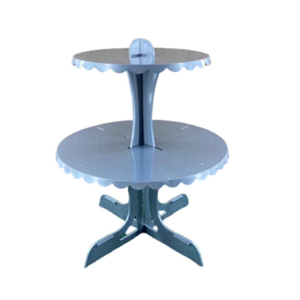 Porta Balas Duplo 22cm - Prata