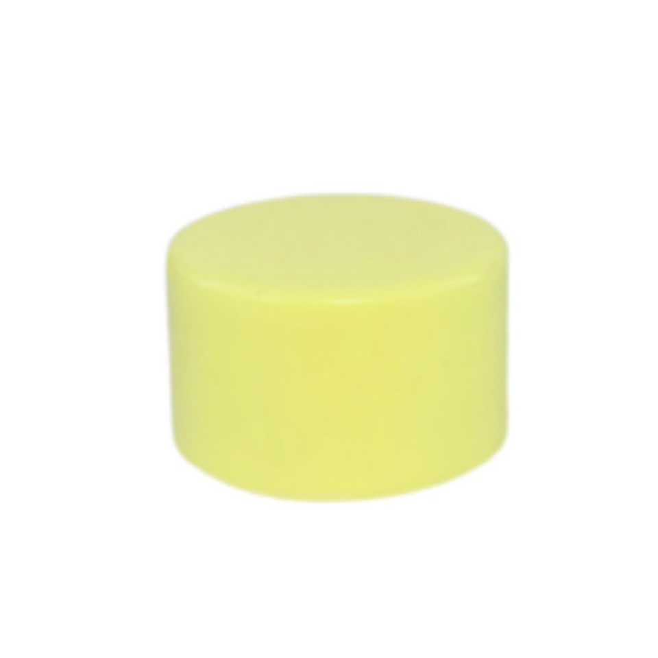 Tampa Plástica 28mm - Amarelo Candy