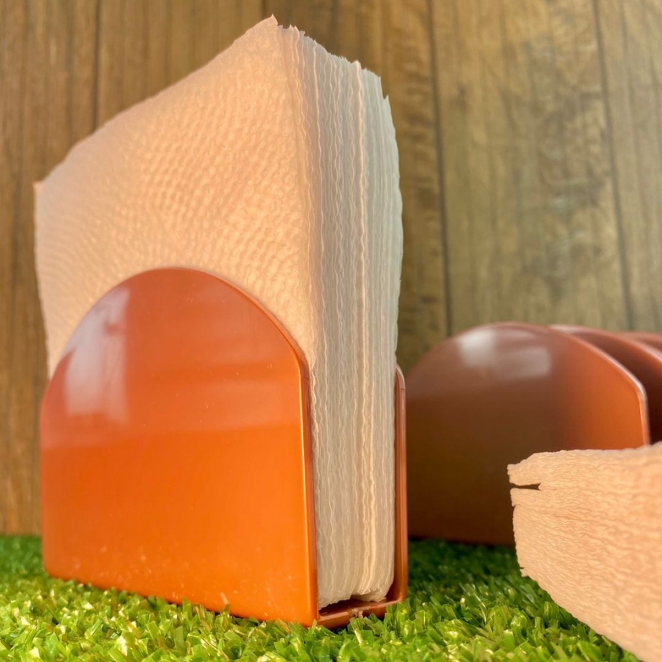 Porta Guardanapo - Ouro rosé