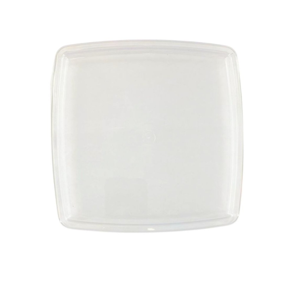 Bandeja Quadrada 18X18CM - Cristal - UND