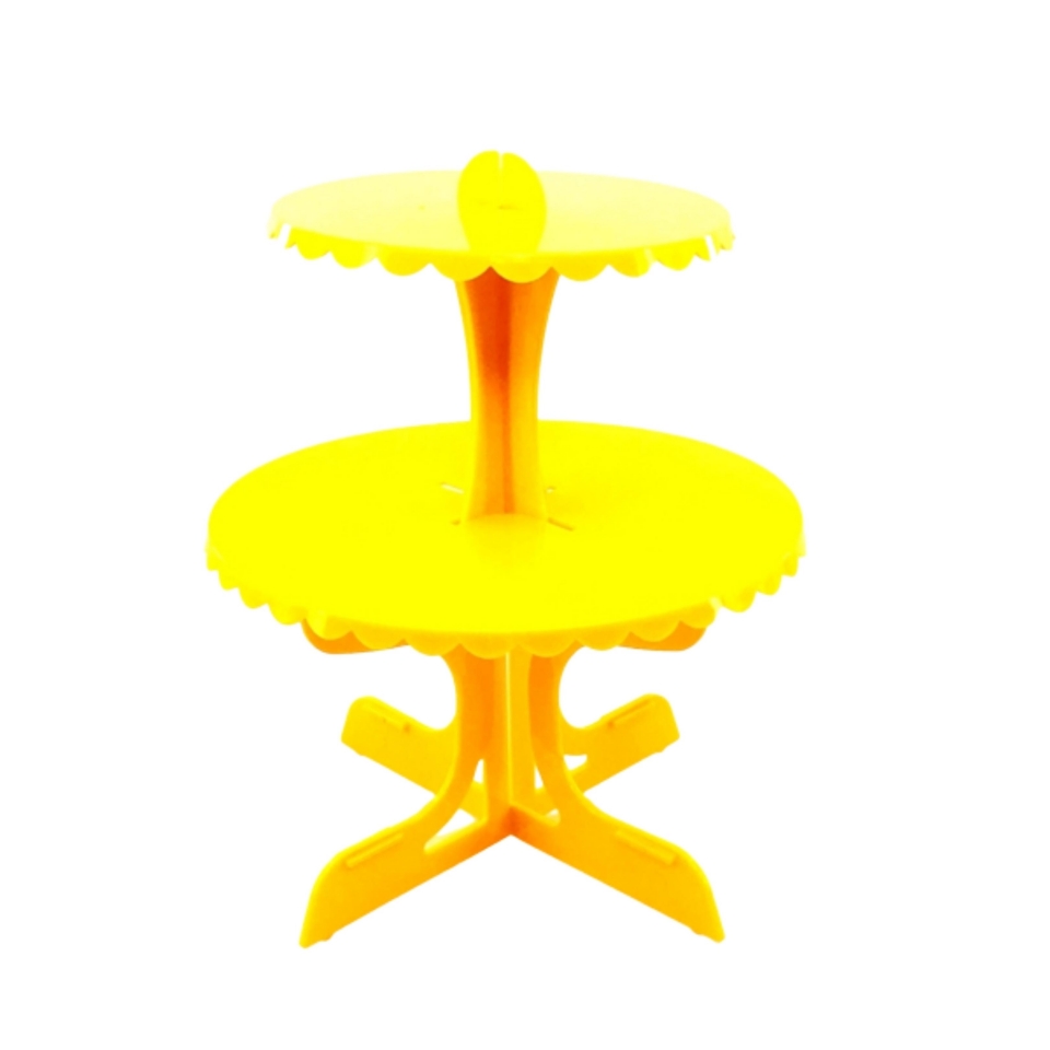 Porta Balas Duplo 22cm - Amarelo