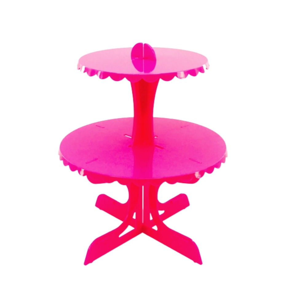 Porta Balas Duplo 22cm - Pink