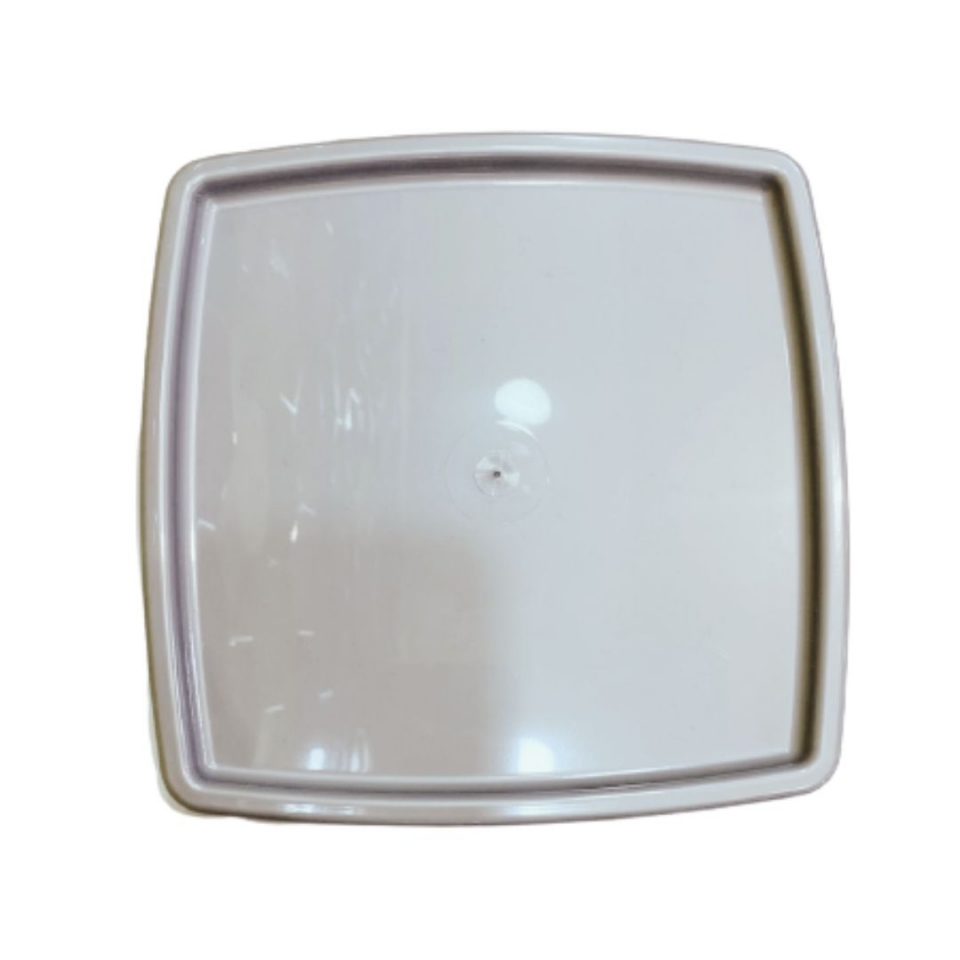 Bandeja Quadrada 18X18CM - Prata - UND