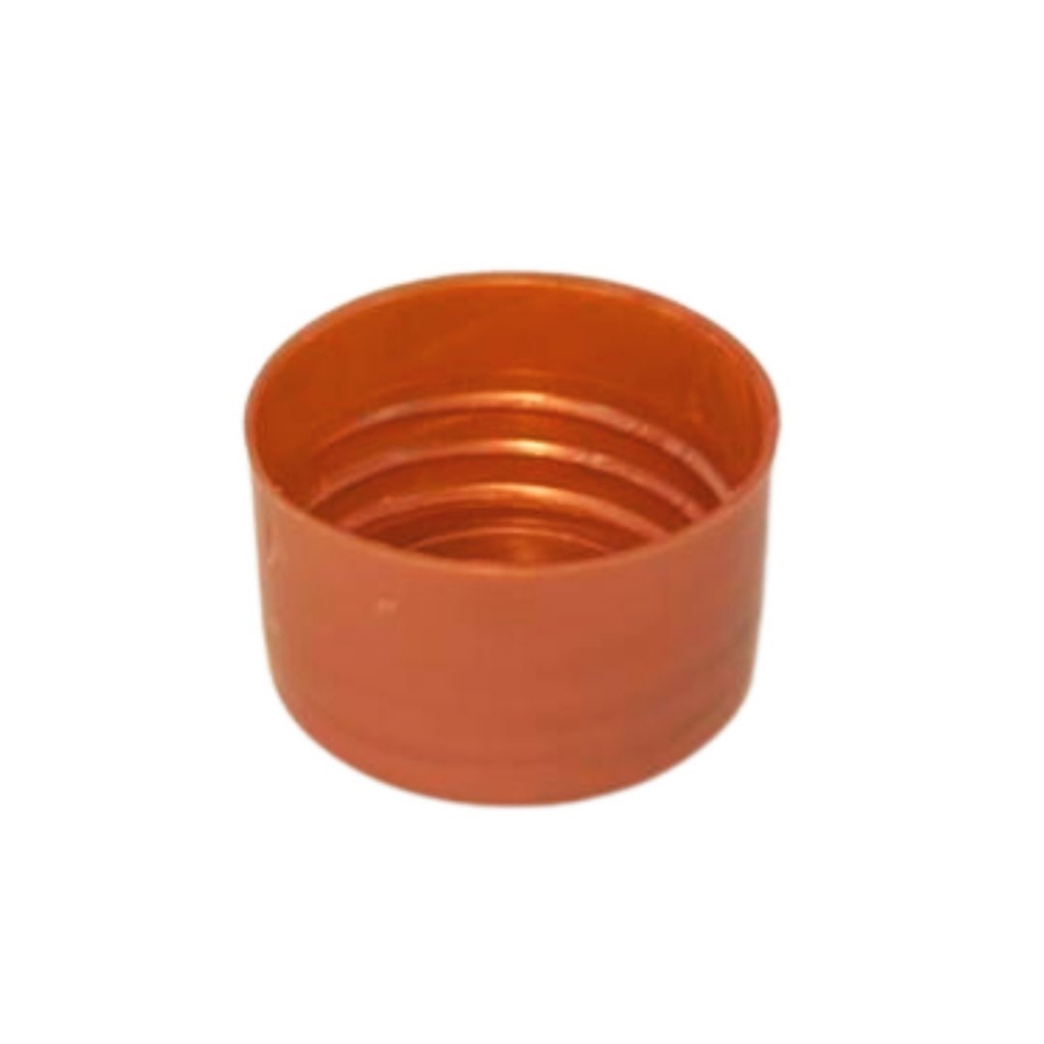 Tampa Plástica 28mm - Ouro rosé