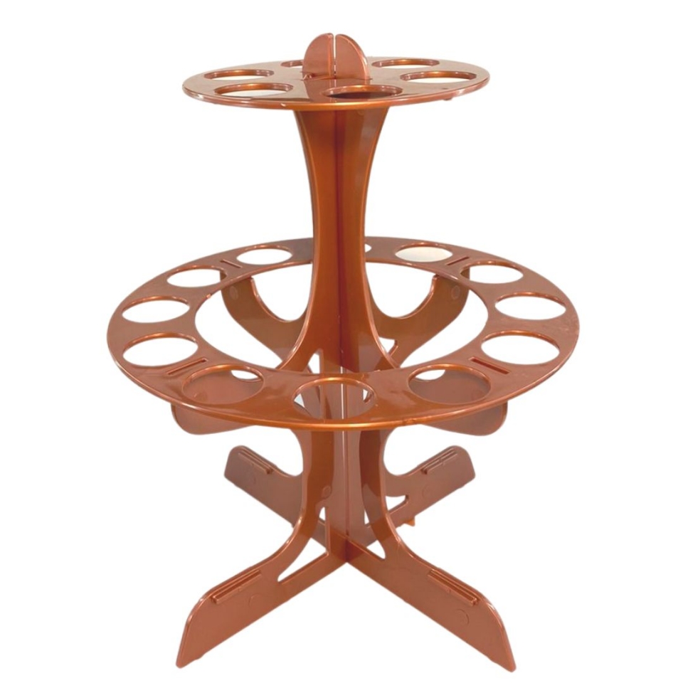 Porta Tubos Redondo - Ouro Rosé