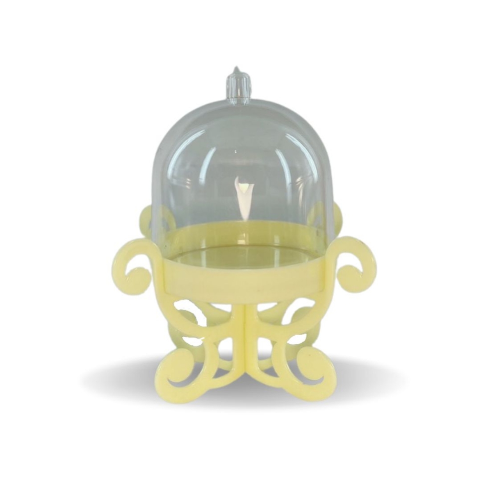 Mini Cúpula Provençal - Amarelo Candy