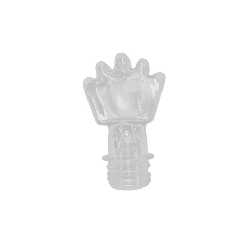 Frasco Coroa - Transparente