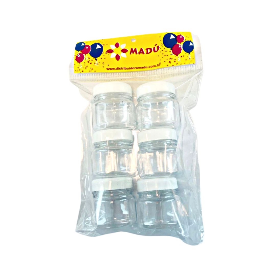 Pote Geleinha Redondo 50ml - Branco