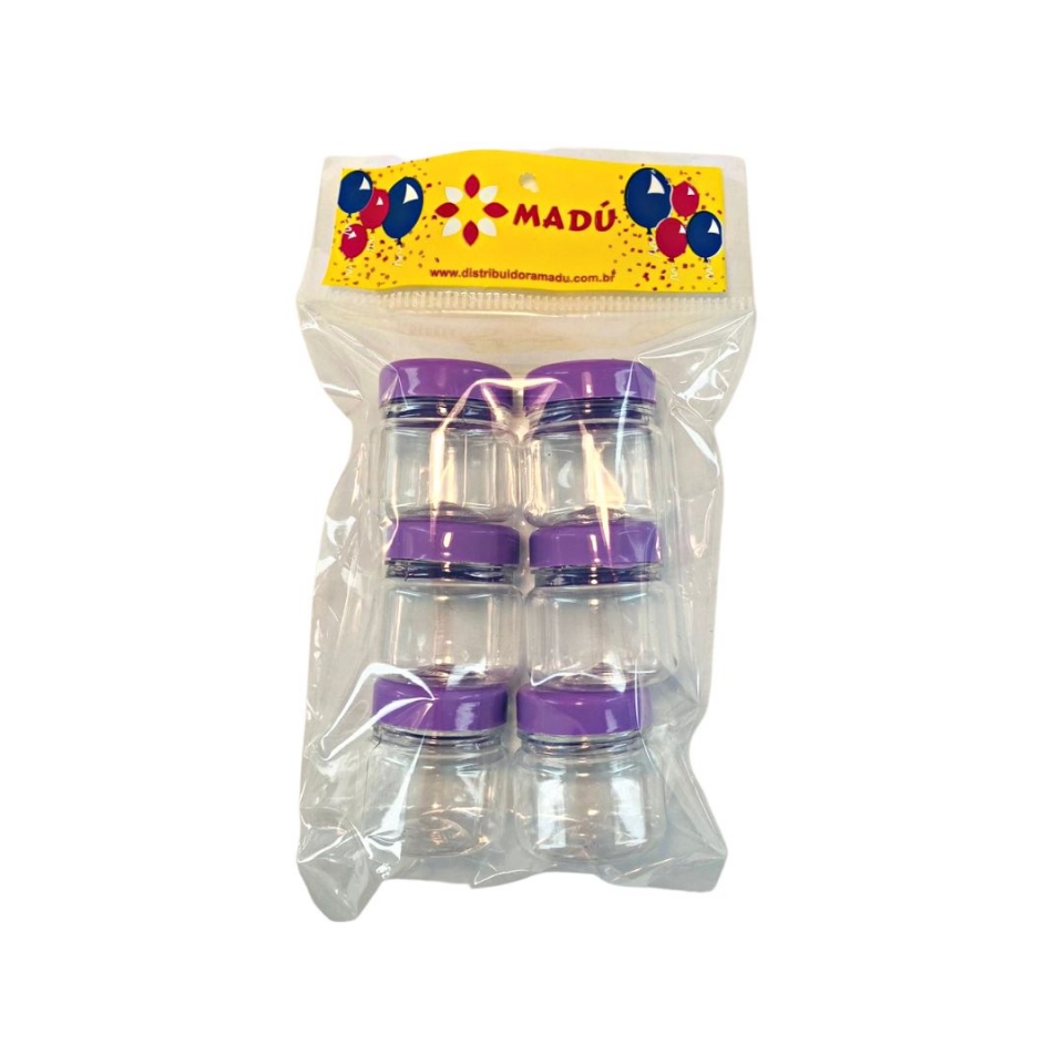 Pote Geleinha Redondo 50ml - Lilás