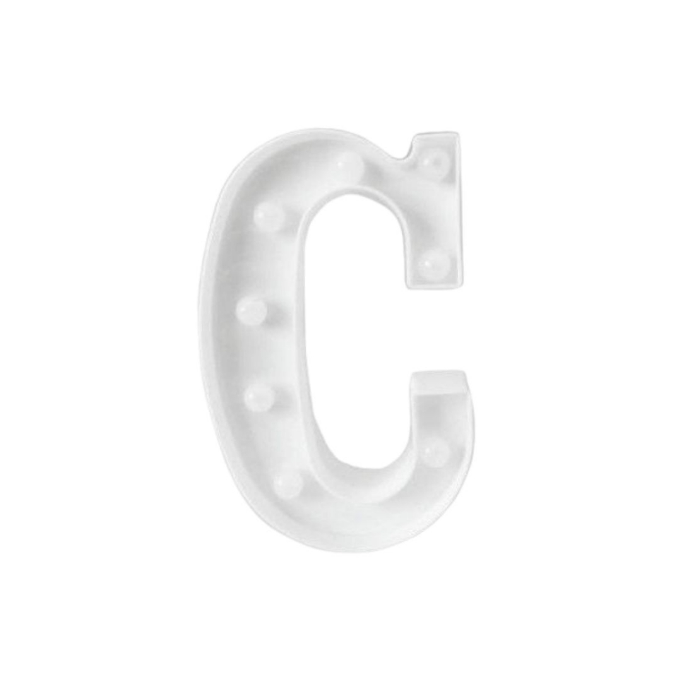 Letra LED - C