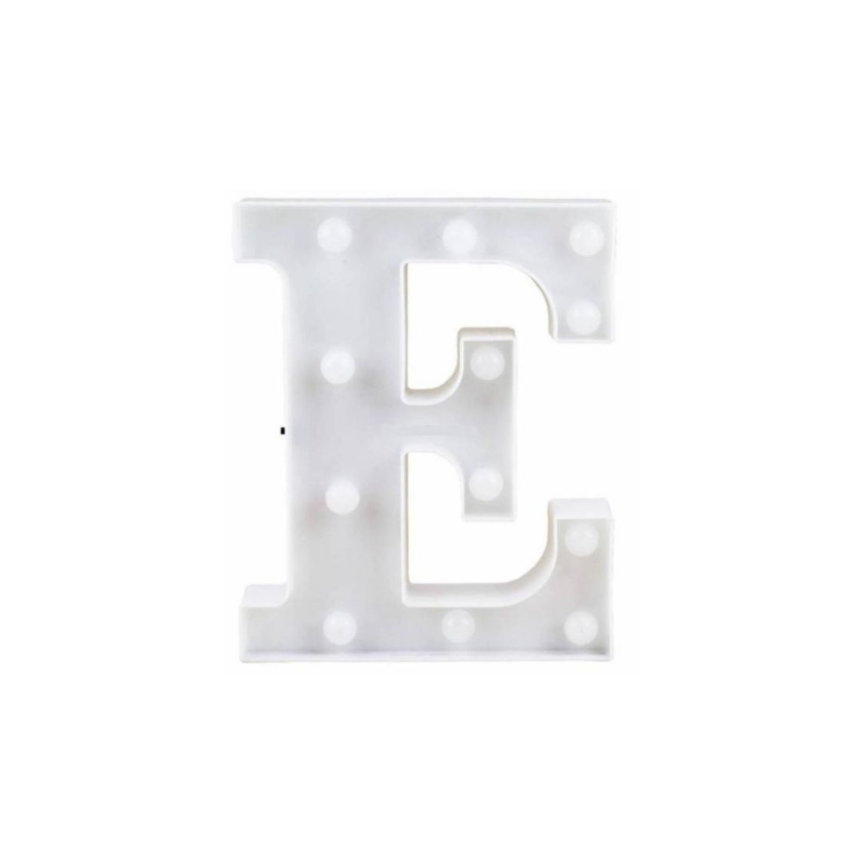 Letra LED - E