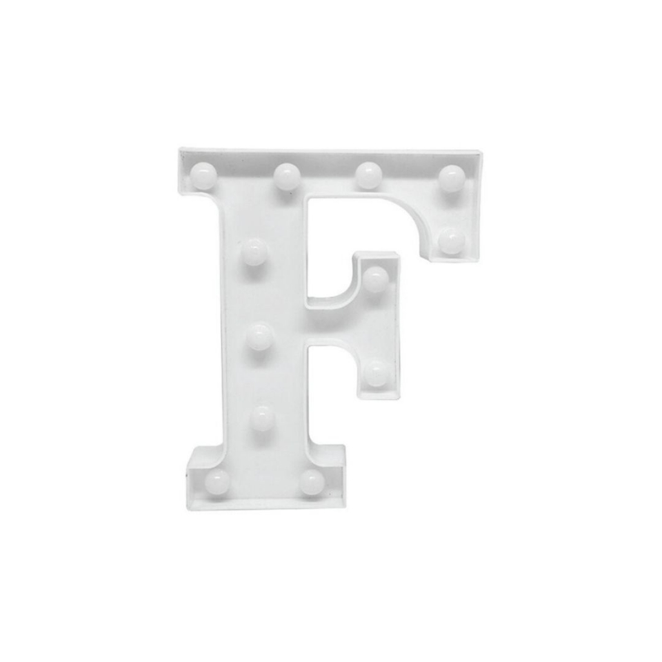 Letra LED - F