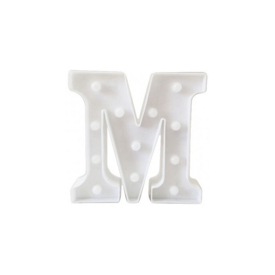 Letra LED - M