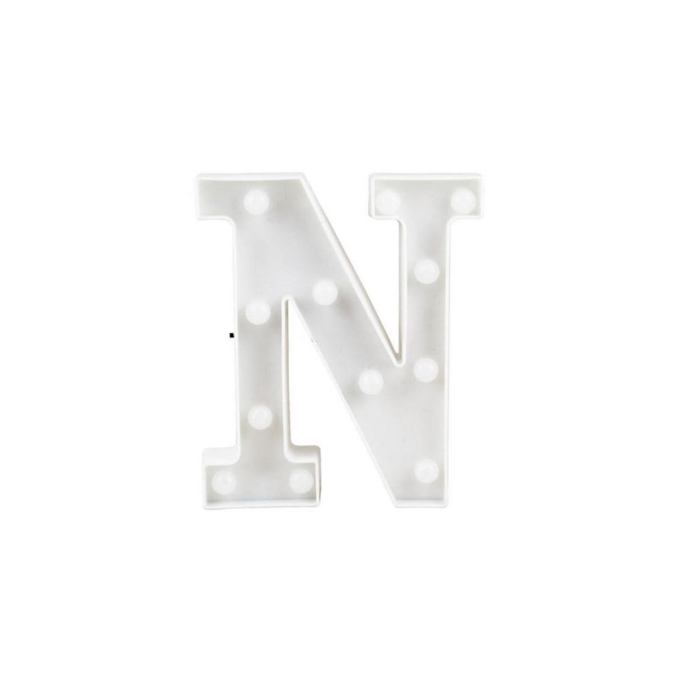 Letra LED - N