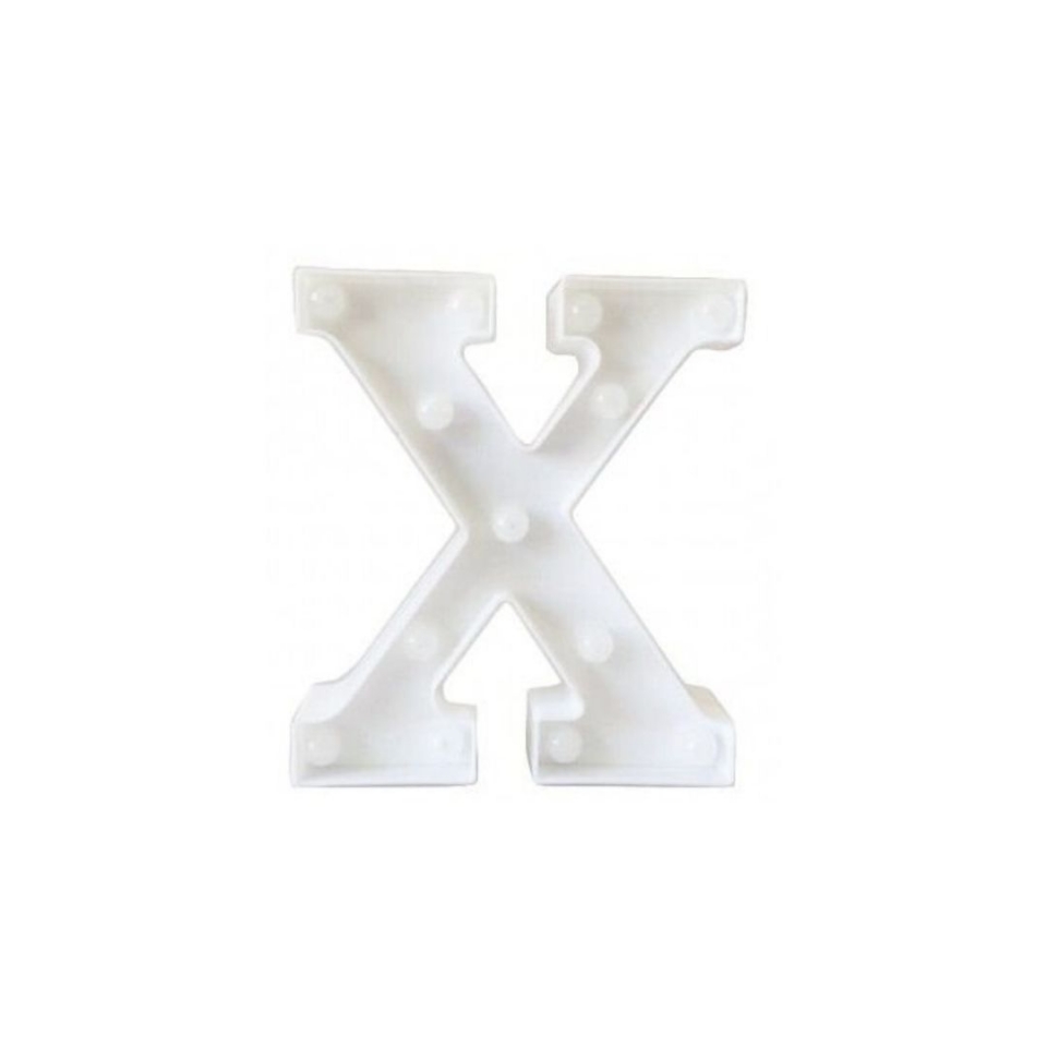 Letra LED - X