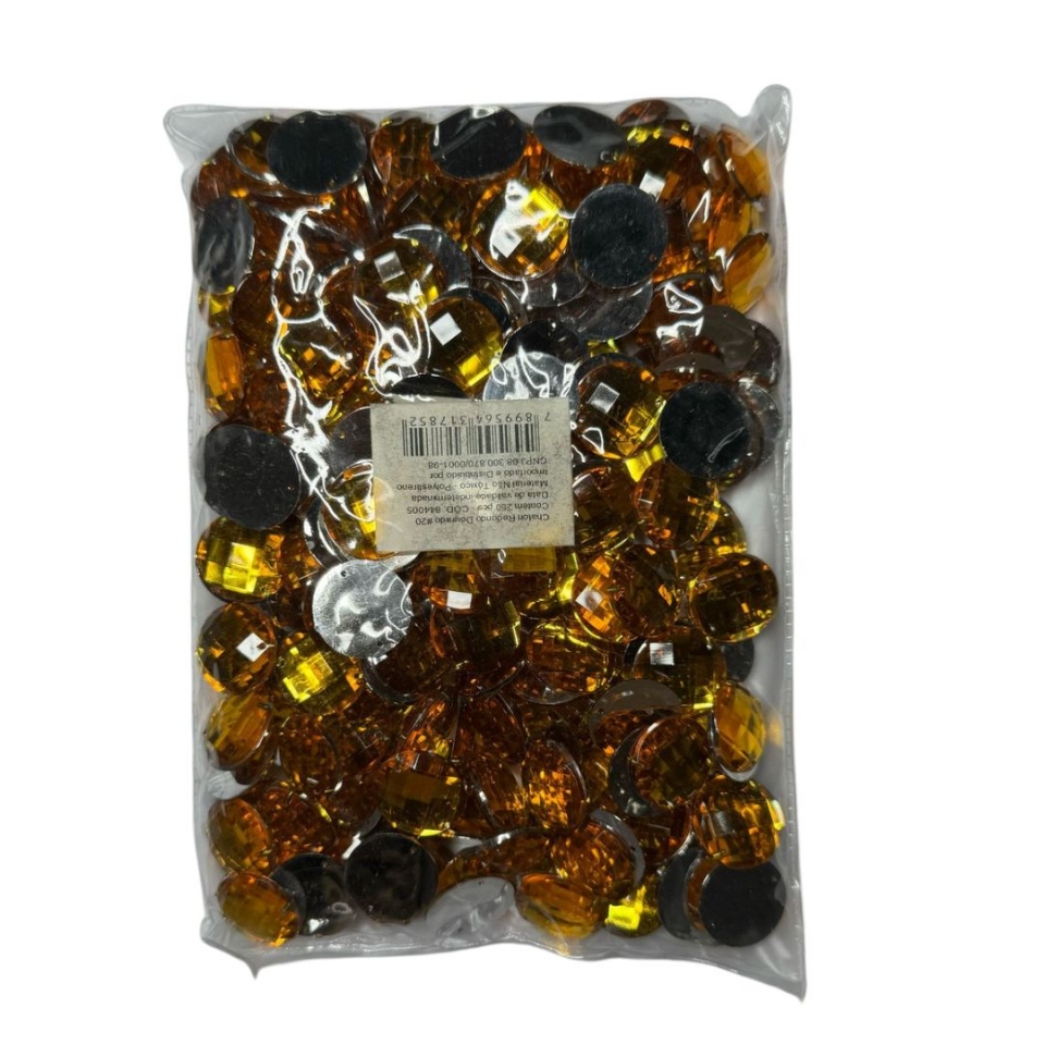 Chaton Redondo 16mm - Dourado