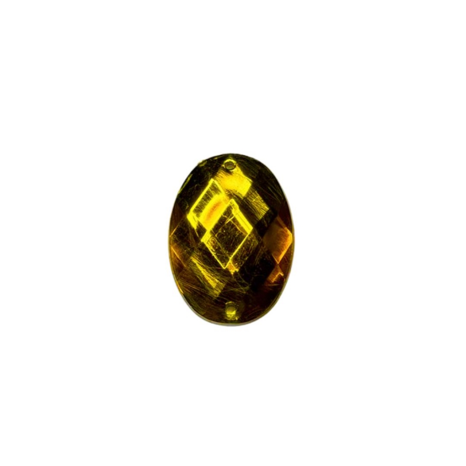 Chaton Oval 13x18 - Dourado