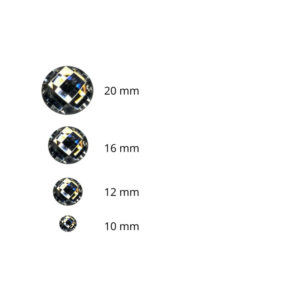 Chaton Redondo 10mm - Prata