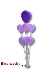 PEGA BALÃO 72CM 7PTS BASE ADESIVA