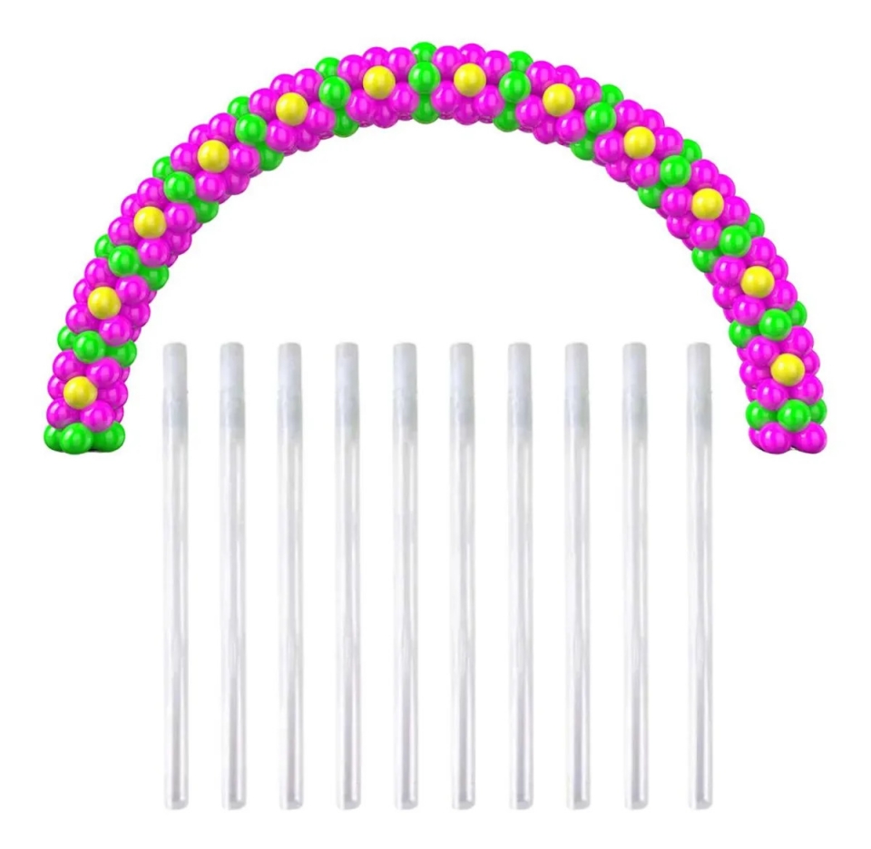 KIT ARCO BALÃO DESMOTAVEL PVC 7 METROS