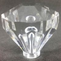 Puxador Acrlico Diamante 30mm - Cristal