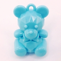 Urso Acrlico Grande 40mm Pct 500g - Azul Leitoso