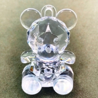 Urso Acrlico Mdio 35mm Pct 500g - Cristal