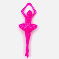 Bailarina Acrlica 8Cm Pct 250g - Pink Leitoso