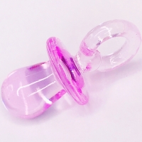 Chupeta Lisa Mdia 31mm - Rosa Cristal