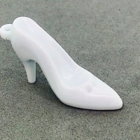 Sapato Acrlico Mdio 50mm Pct 500g - Branco