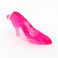 Sapato Acrlico Mini 37mm Pct 500g - Pink Cristal