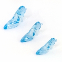 Sapato Acrlico Mdio 50mm Pct 500g - Azul Cristal