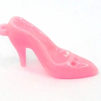 Sapato Acrlico Mini 37mm Pct 500g - Rosa Leitoso