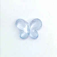 Borboleta Lisa Mini 14 MM PCT 500g  - Azul Cristal