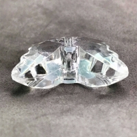 Borboleta Estriada 29 MM PCT 500g  - Cristal