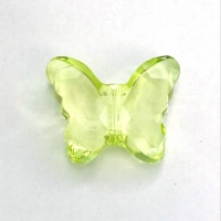 Borboleta Estriada 21 MM PCT 500g  - Verde Cristal