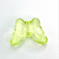 Borboleta Estriada 21 MM PCT 500g  - Verde Cristal