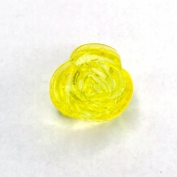 Rosa Boto 12 MM PCT 500g  - Amarelo Cristal