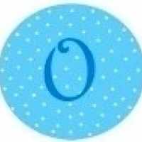 Mini Colher P/ Docinhos Numero 0 - Azul Beb