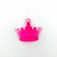 Mini Coroa Acrlico PCT 8 UNI - Pink Cristal