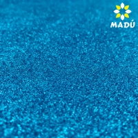 Folha de EVA com Glitter Azul Claro - 50x40 cm