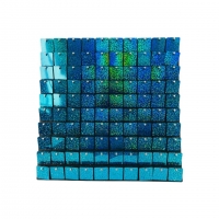 Painel Mgico Shimmer Wall Placa AZUL 30x30 - UND 