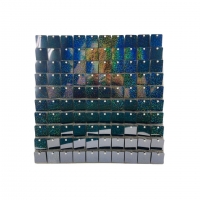 Painel Mgico Shimmer Wall Placa PRETO 30x30 - UND 
